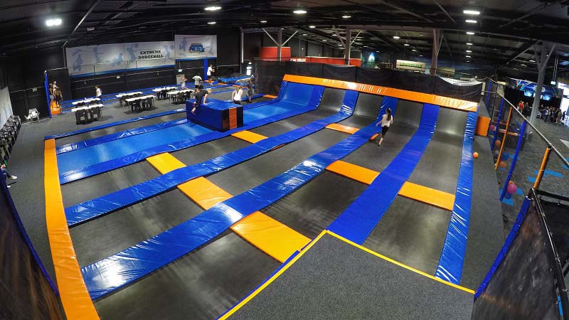 Bounce yourself into another dimension at Dialled Indoor Trampoline Park in Rotorua!